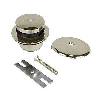 ゆでだこ DANCO Universal Bath Tub Touch-Toe Push Button Bath Drain